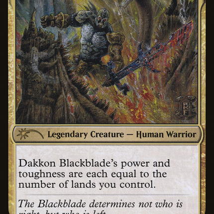 Dakkon Blackblade [Secret Lair Drop]
