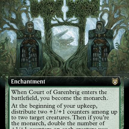 Court of Garenbrig (Extended Art) [Wilds of Eldraine Commander]