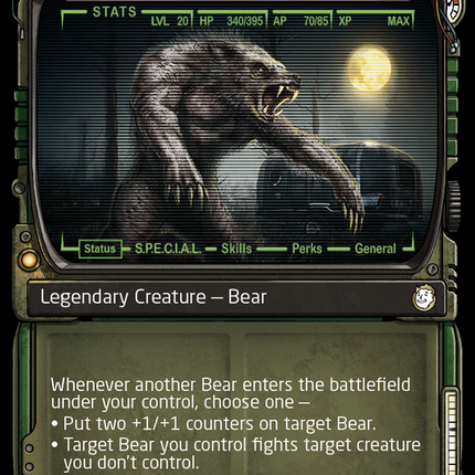 Ayula, Queen Among Bears (Showcase) [Fallout] Surge Foil