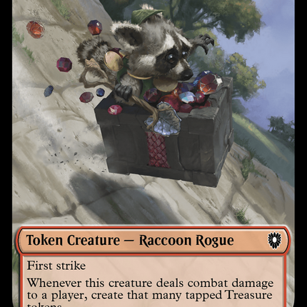 Prosperous Bandit [Bloomburrow Commander Tokens] Foil