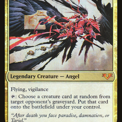 Tariel, Reckoner of Souls [From the Vault: Angels] Foil