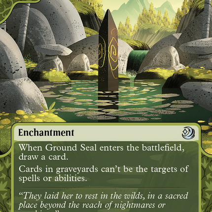 Ground Seal (Showcase) (Borderless) [Wilds of Eldraine: Enchanting Tales]