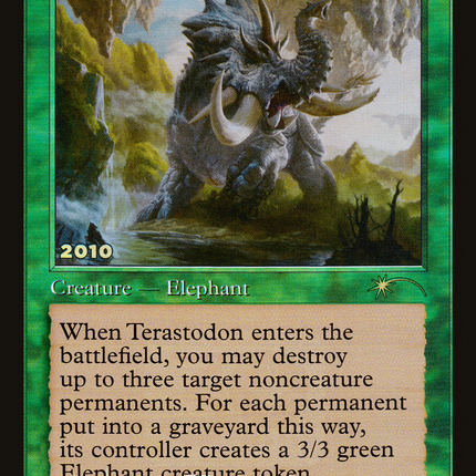 Terastodon (Retro) [30th Anniversary Play Promos] Foil