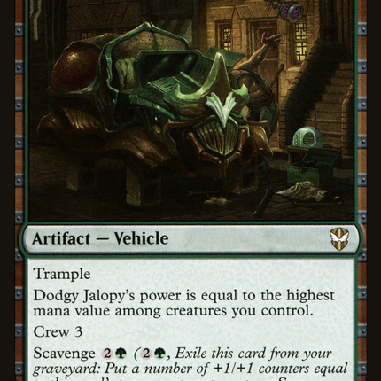 Dodgy Jalopy [New Capenna Commander]