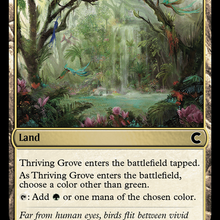 Thriving Grove [Ravnica: Clue Edition]