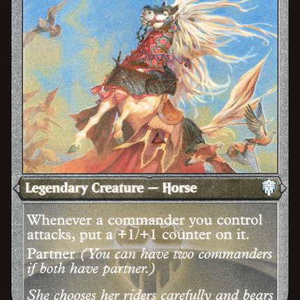 Keleth, Sunmane Familiar [Commander Legends] Etched Foil