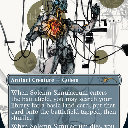 Solemn Simulacrum (Borderless) [Secret Lair Drop]