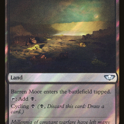 Barren Moor [Warhammer 40,000 Commander] Surge Foil
