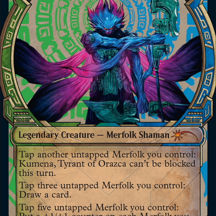 Kumena, Tyrant of Orazca (Showcase) [Secret Lair Drop]