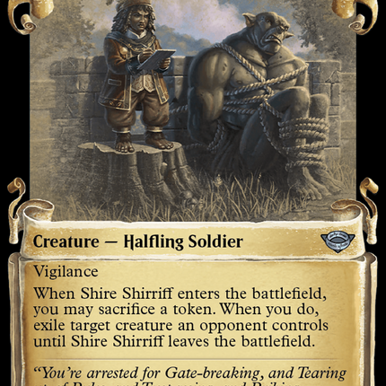 Shire Shirriff (Showcase) [The Lord of the Rings: Tales of Middle-earth]