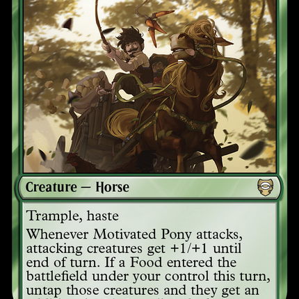 Motivated Pony [Tales of Middle-earth Commander]