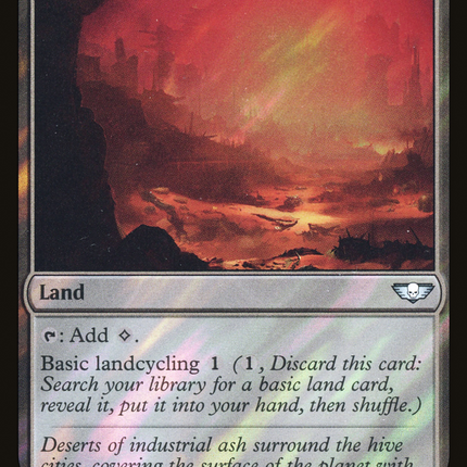 Ash Barrens [Warhammer 40,000 Commander] Surge Foil