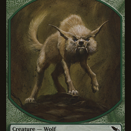 Wolf [Shadowmoor Tokens]