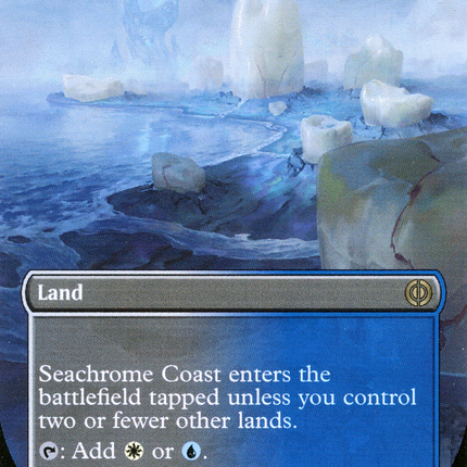 Seachrome Coast (Borderless) [Phyrexia: All Will Be One]