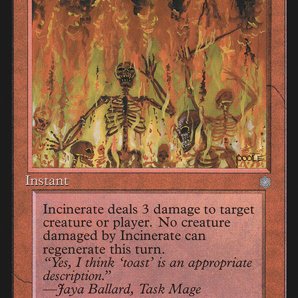 Incinerate (194) [Ice Age]