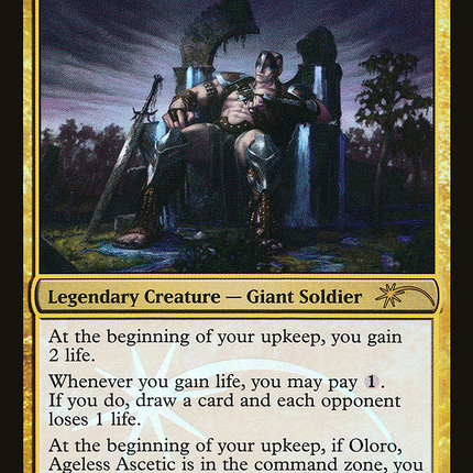 Oloro, Ageless Ascetic [Judge Gift Cards 2014] Foil