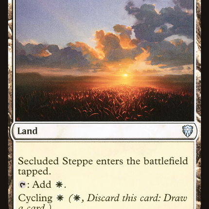 Secluded Steppe [Commander Legends]