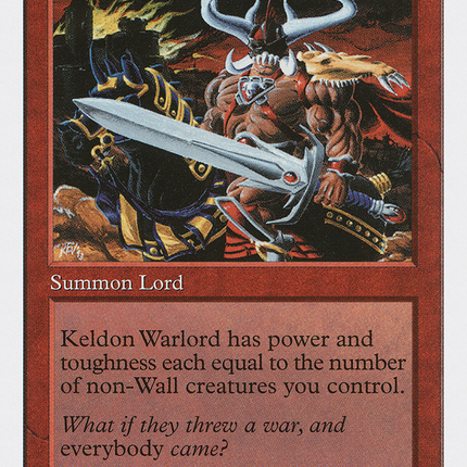 Keldon Warlord [Fifth Edition]