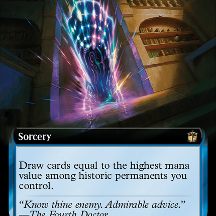 Traverse Eternity (Extended Art) [Doctor Who] Surge Foil