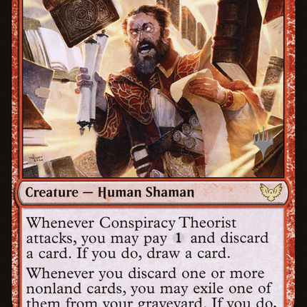 Conspiracy Theorist [Strixhaven: School of Mages Promos]