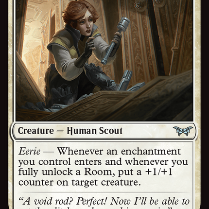 Optimistic Scavenger (021) [Duskmourn: House of Horror] Foil