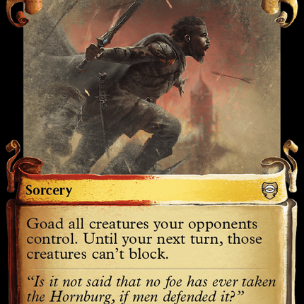Taunt from the Rampart (Showcase) [Tales of Middle-earth Commander]