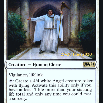 Speaker of the Heavens [Core Set 2021 Promos] Prerelease Foil