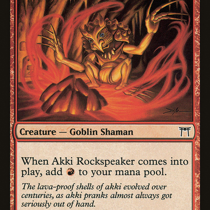 Akki Rockspeaker [Champions of Kamigawa]