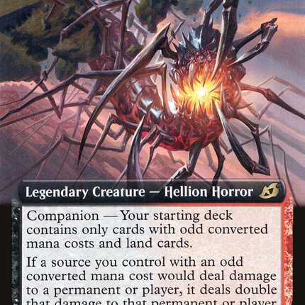 Obosh, the Preypiercer (companion, Extended Art) [Ikoria: Lair of Behemoths]