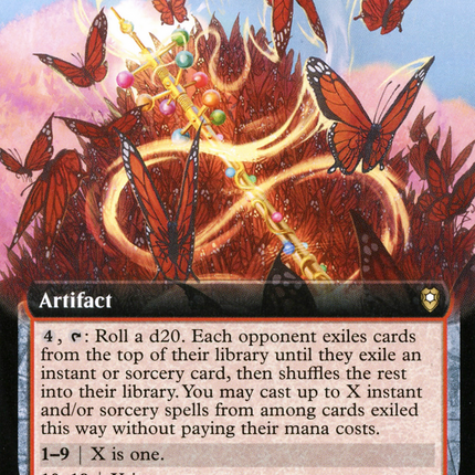Wand of Wonder (Extended Art) [Commander Legends: Battle for Baldur's Gate]