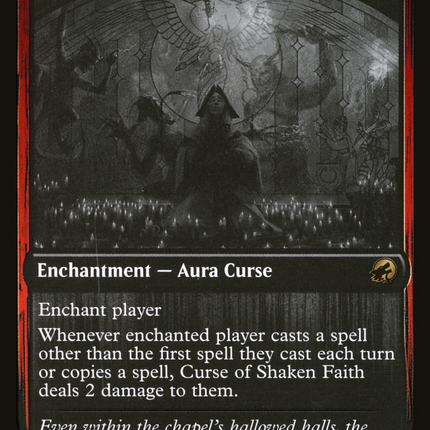 Curse of Shaken Faith [Innistrad: Double Feature]