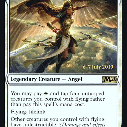 Sephara, Sky's Blade [Core Set 2020 Promos] Prerelease Foil