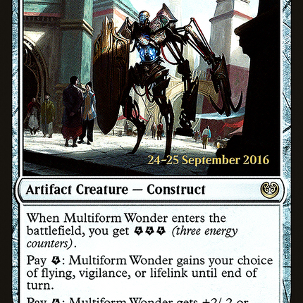 Multiform Wonder [Kaladesh Promos] Prerelease Foil