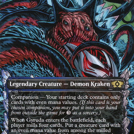 Gyruda, Doom of Depths (Showcase) (Borderless) [Multiverse Legends]