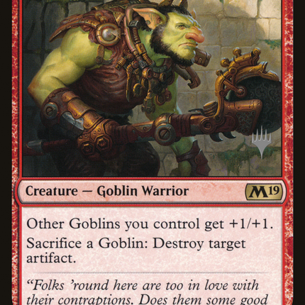 Goblin Trashmaster [Core Set 2019 Promos]