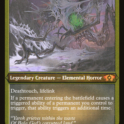 Yarok, the Desecrated [Multiverse Legends] Etched Foil