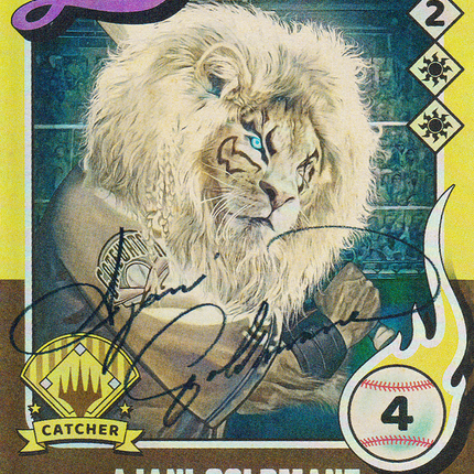 Ajani Goldmane // Ajani Goldmane (Full Art) (Borderless) [Secret Lair Drop] Foil