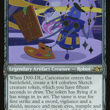 D00-DL, Caricaturist (Showcase) [Unfinity] Galaxy Foil