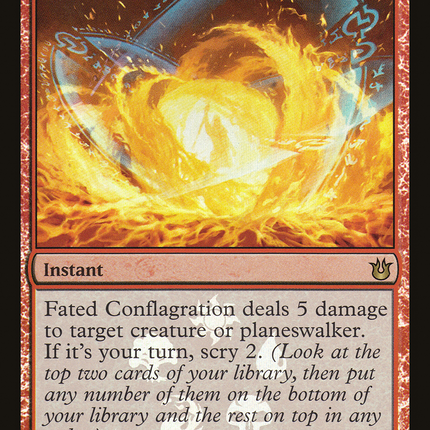Fated Conflagration [Born of the Gods Promos] Foil