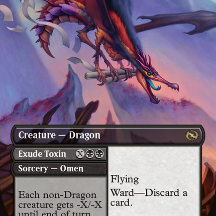 Scavenger Regent (Borderless) [Tarkir: Dragonstorm]