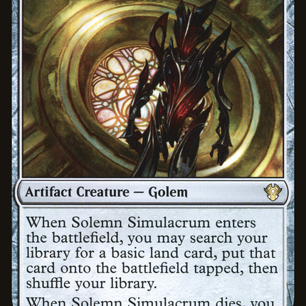Solemn Simulacrum [Commander 2020]