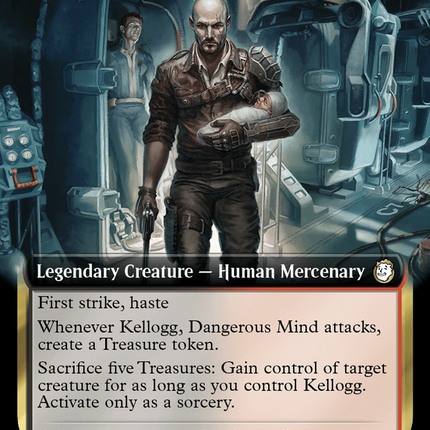 Kellogg, Dangerous Mind (Extended Art) [Fallout] Surge Foil