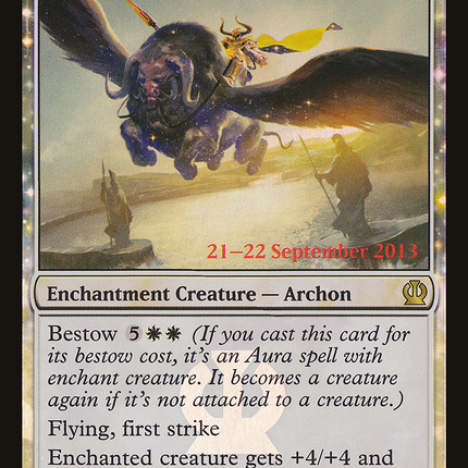 Celestial Archon [Theros Promos] Prerelease Foil