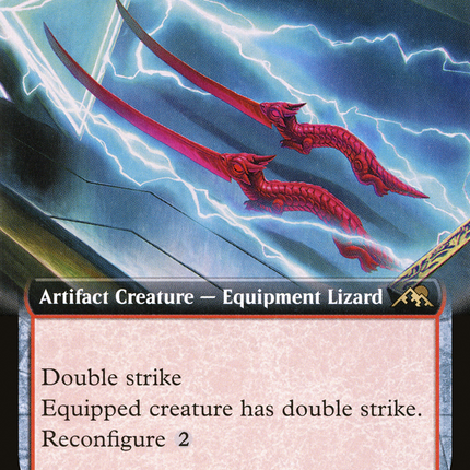 Lizard Blades (Extended Art) [Kamigawa: Neon Dynasty]