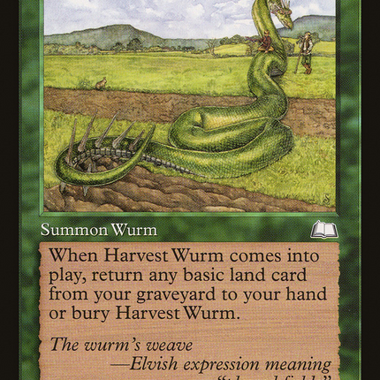 Harvest Wurm [Weatherlight]