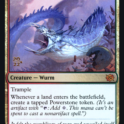 Sarinth Greatwurm [The Brothers' War Promos] Prerelease Foil