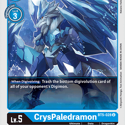 CrysPaledramon [BT5-028] [Battle of Omni]