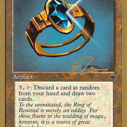 Ring of Renewal [Pro Tour Collector Set]
