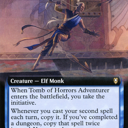 Tomb of Horrors Adventurer (Extended Art) [Commander Legends: Battle for Baldur's Gate]