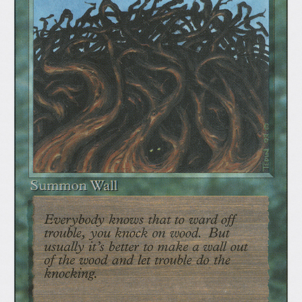 Wall of Wood [Revised Edition]